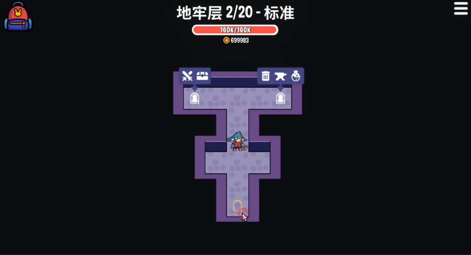抓抓地牢 Dungeon Clawler游戏截图 抓抓地牢 Dungeon Clawler游戏截图 3