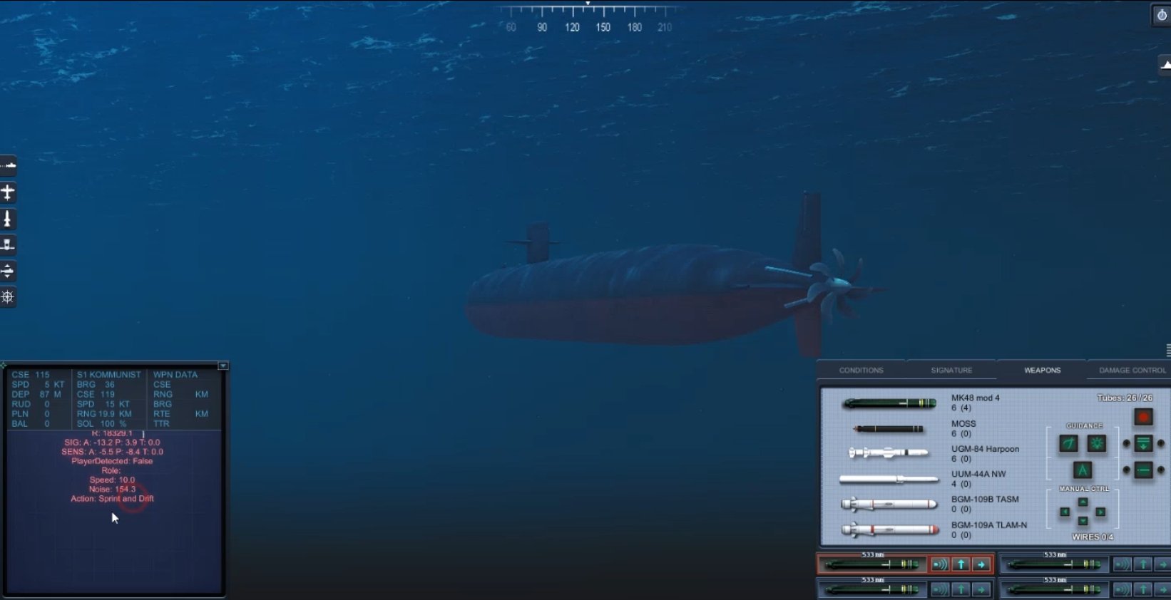 Cold Waters 冰冷海域游戏截图 Cold Waters 冰冷海域游戏截图 2